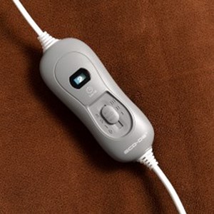 Couverture électrique chauffante 180x130 Marron