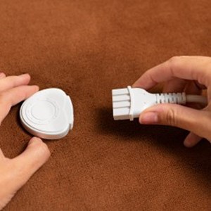 Couverture électrique chauffante 180x130 Marron