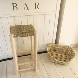 Panier pour animal fait main en fibre