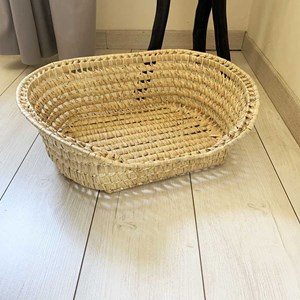 Panier pour animal fait main en fibre