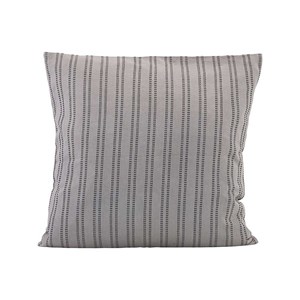Housse de coussin carrée xl en coton gris clair 60 x 60 cm