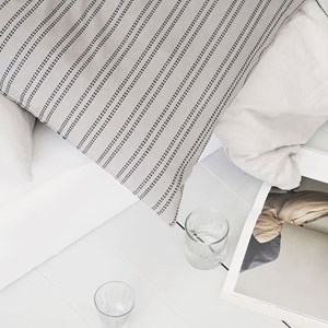 Housse de coussin carrée xl en coton