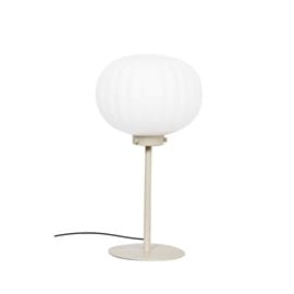 Lampe à poser opaline h37cm