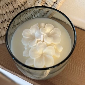 Bougie végétale - verre ankara vert -