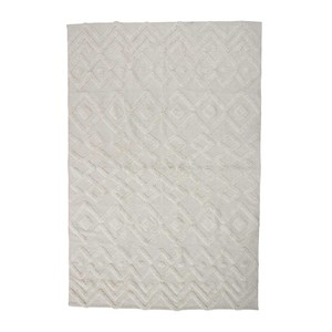 Tapis coton relief 140 x 200 cm