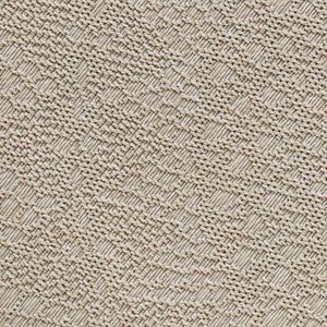 Tapis crochet coloris ivoire forme