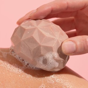 Gel douche solide avec support aimanté