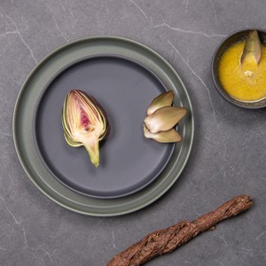 Assiette à dessert uno   22 cm x6