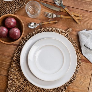 Assiette à dessert 22 cm rondo x6