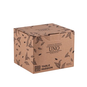 Théière avec filtre uno 0.9l