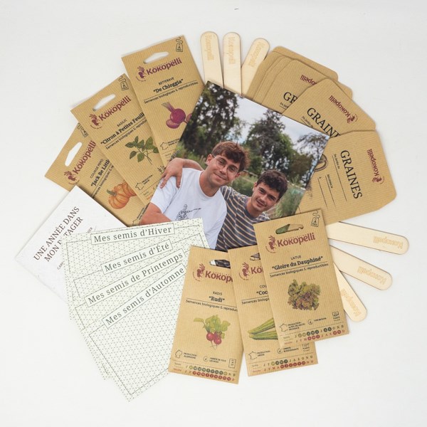 Coffret de graines bio goran le permacul