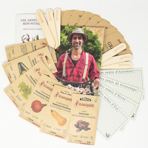 Coffret de graines bio la ferme de cagno