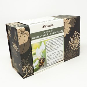 Coffret de graines bio des fleurs pour l