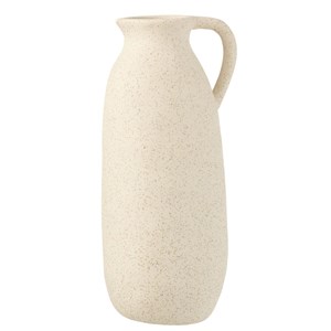 Vase ou pichet en céramique beige