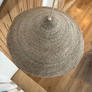 Suspension chapeau en jonc de mer d60cm