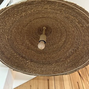 Suspension chapeau en jonc de mer d60cm