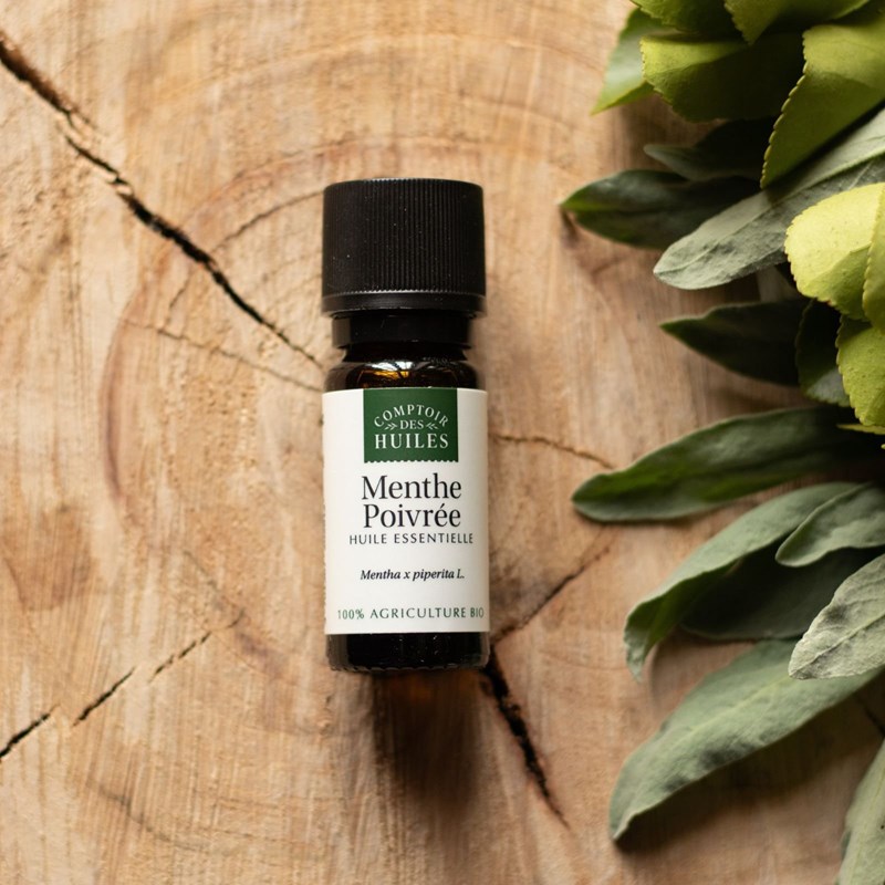 Huile essentielle de menthe poivrée