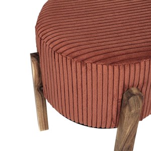 Tabouret côtelé