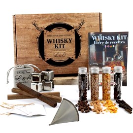 Kit  découverte : préparer son propre whisky arrangé