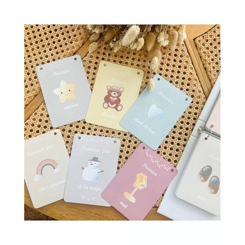 Cartes premières fois de bébé (Le Petit Pousse) - Image 1