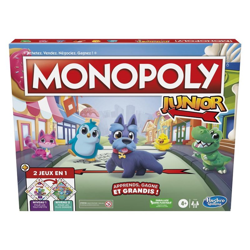 Monopoly version junior - hasbro