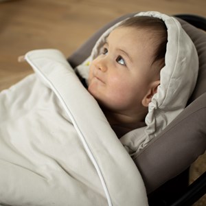 Chancelière universelle coton beige dès