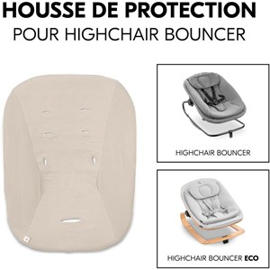 Housse pour transat beige