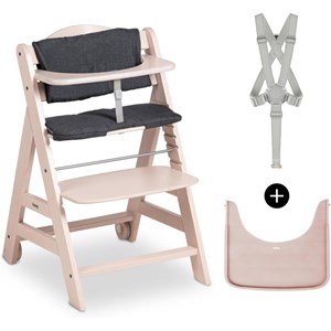 Chaise haute beta+ whitewashed