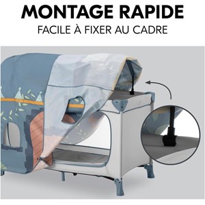 Tente pour lit de voyage palace