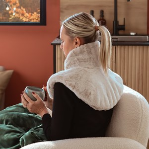 Coussin chauffant épaules et cou -