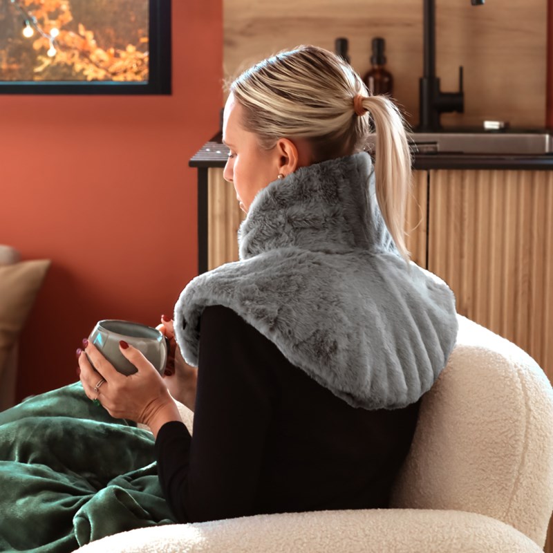 Coussin chauffant épaules et cou - cosy