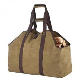 Sac transport bois de chauffage