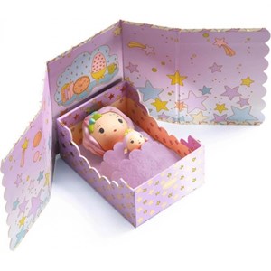 Figurine mauve tinyroom