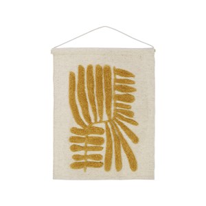 Deco murale minerva jaune