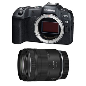 Canon eos r8 + rf 28-70mm f2.8 is usm