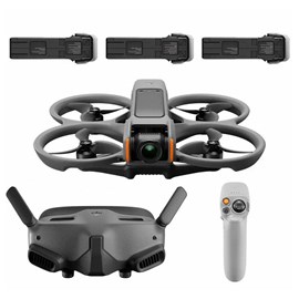 Dji avata 2 pro view-combo avec 3 batteries + goggles 2 + rc motion 2