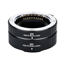 Jjc jeu de 2 tubes allonges 11-16mm pour fujifilm fx