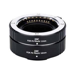 Jjc jeu de 2 tubes allonges 11-16mm pour fujifilm fx