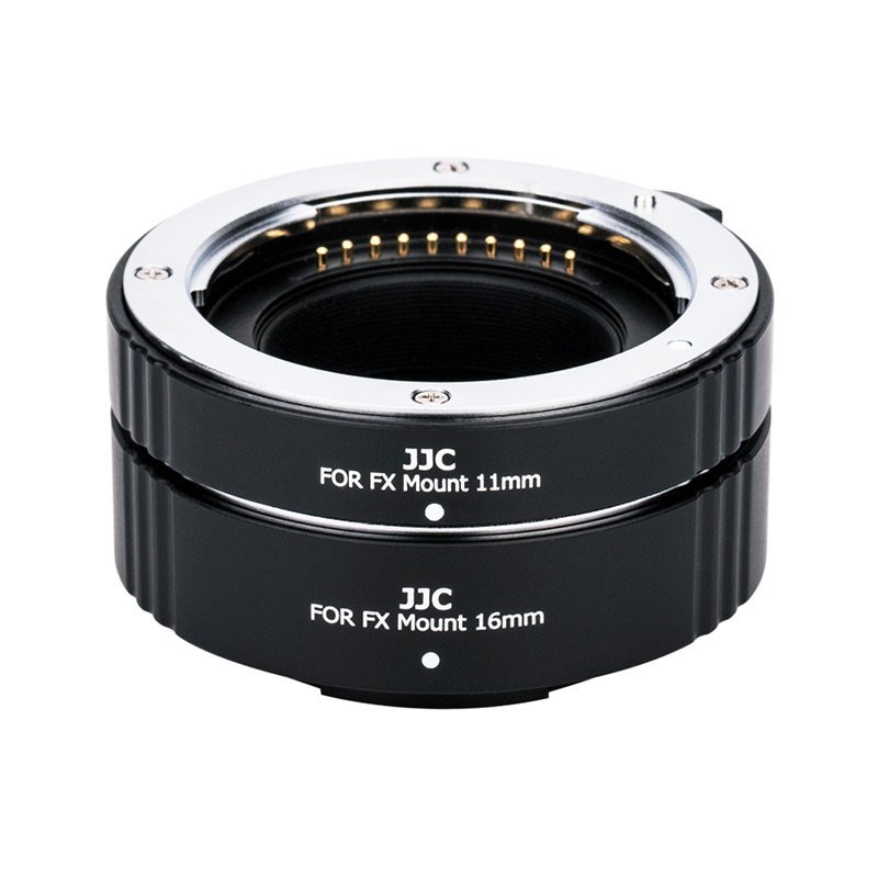 Jjc jeu de 2 tubes allonges 11-16mm pour fujifilm fx