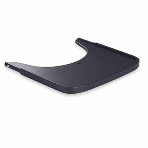 Plateau alpha en bois tray dark grey
