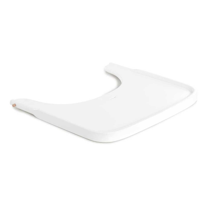 Plateau alpha en bois tray blanc
