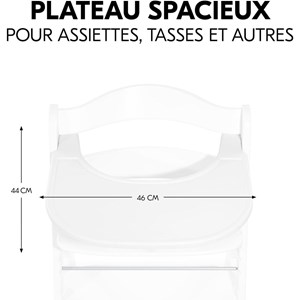 Plateau alpha click tray blanc
