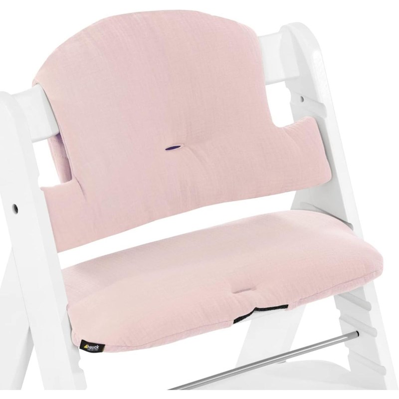 Coussin chaise-haute select mineral rose