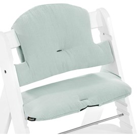 Coussin chaise-haute select muslin mint