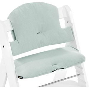 Coussin chaise-haute select muslin mint
