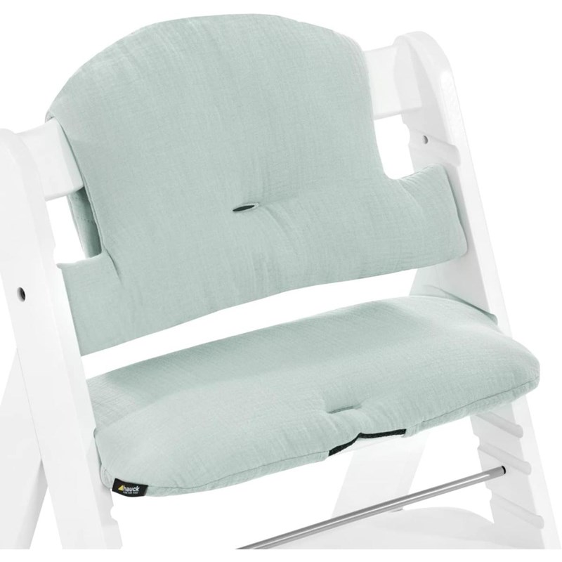 Coussin chaise-haute select muslin mint