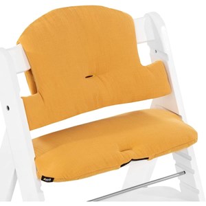 Coussin chaise-haute select muslin honey