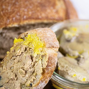 Panier gourmand au coin du feu