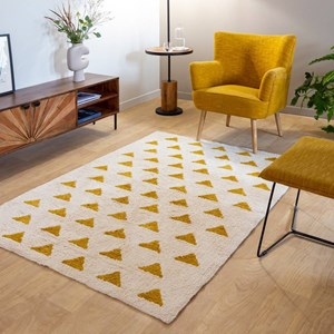 Tapis en coton baptiste