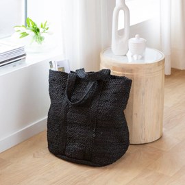 Sac à buches noir